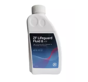 Трансмісійна олива ZF Lifeguard Fluid 8 ATF 1 Л 500597949